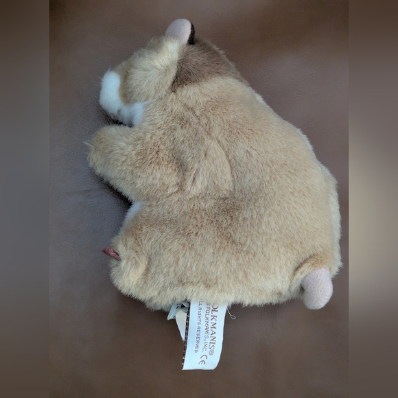 Vintage Folkmanis Folktails Hamster Mole Gopher Rodent Hand Puppet 7" Plush - Picture 4 of 8